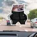 1pc Fun Car Aromatherapy Car Fragrance Perfume Car Air Freshener Mirror Car Interior Accessories Pendant Outlet Perfume