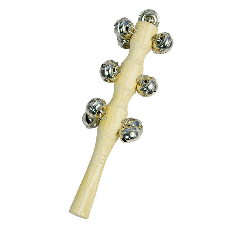 Kids Wooden Musical Instrument Toys Educational Montessori Early Learning Toys Baby Rattle Bell Drum Xylophone Toy Children Gift