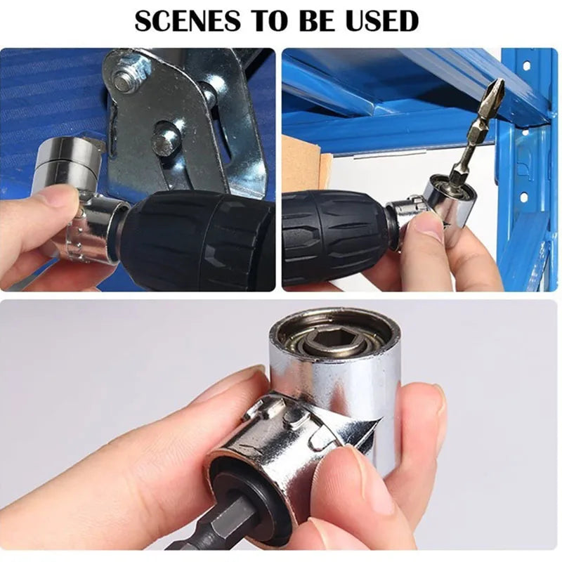 Impact Grade 105 Degree Angle Power Tool Part Screwdriver Connector Electric Extension Bend Bending Corner Sleeve Removal Tool