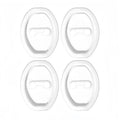 4PCS General Motors Door Lock Rubber Sleeve Protective Pad Door Shock Absorption Buffer Anti-collision Paste