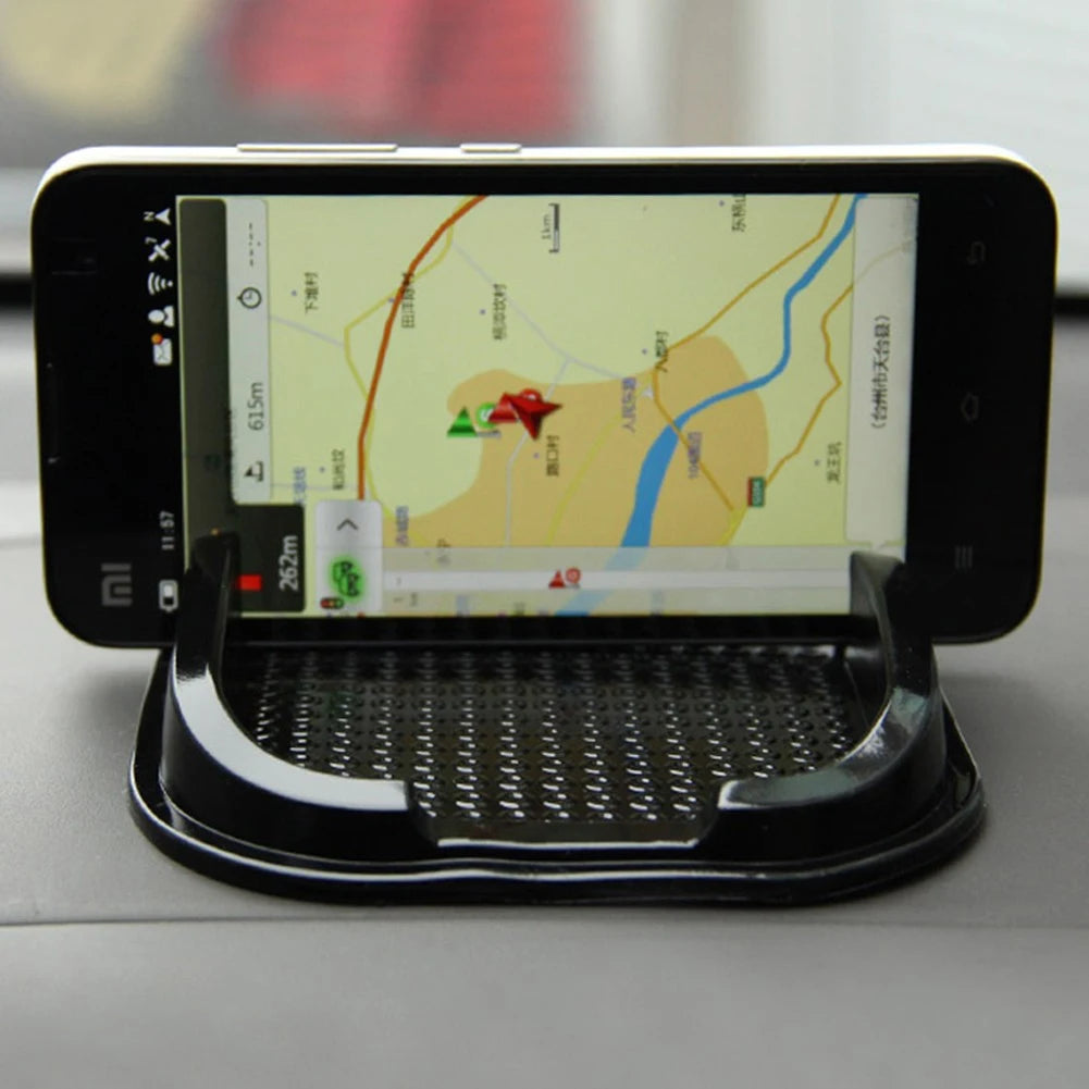Car Mobile Phone Holder NonSlip Dashboard Mat Pad Anti-Skid Sticky Grip Mount Automotive Accessories