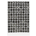 Luminous Car Sticker Instrument Panel Buttons Stickers PVC Truck Decoration Rocker Switch Label Circuit Decal
