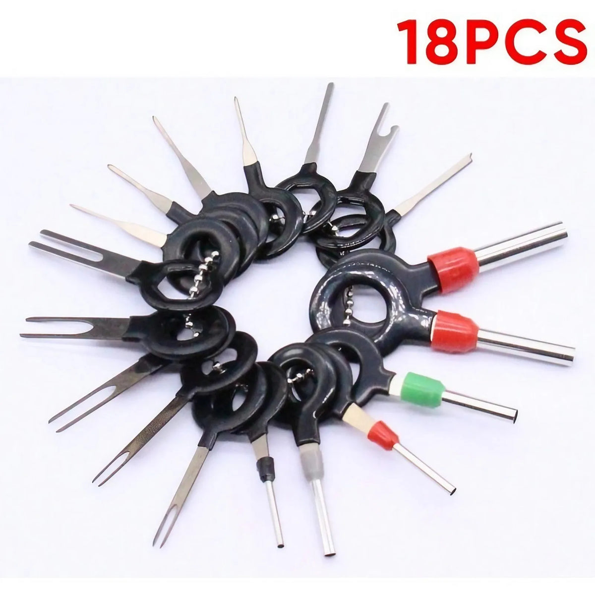 Car Plug Terminal Removal Tool Electrical Wire Crimp Connector Stainless Steel Pin Extractor Picker