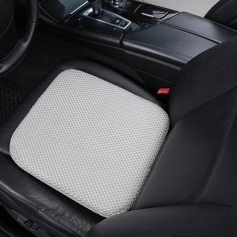 Car Seat Height Pad Thickened Memory Foam Car Seat Cushion for Sedentary Car Drivers Anti-Slip Beveled Design Leveling Pad