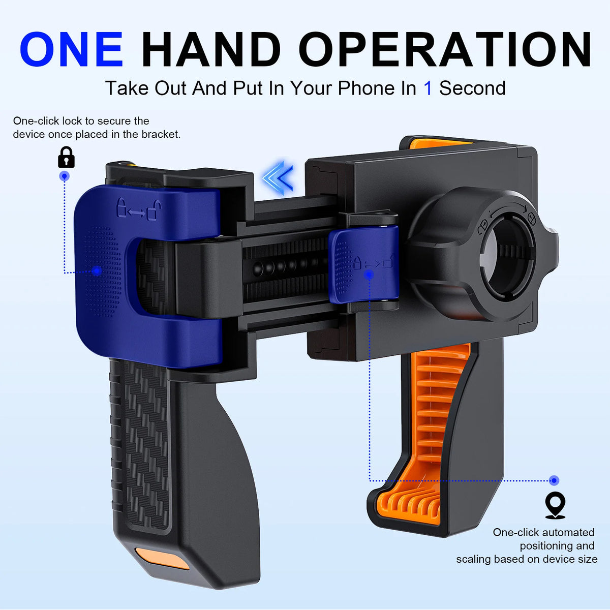 360 Degree Rotation Universal Car CD Slot Phone Stand One-Touch Release Car Phone Holder for IPhone 12-16 Pro Max Samsung Xiaomi