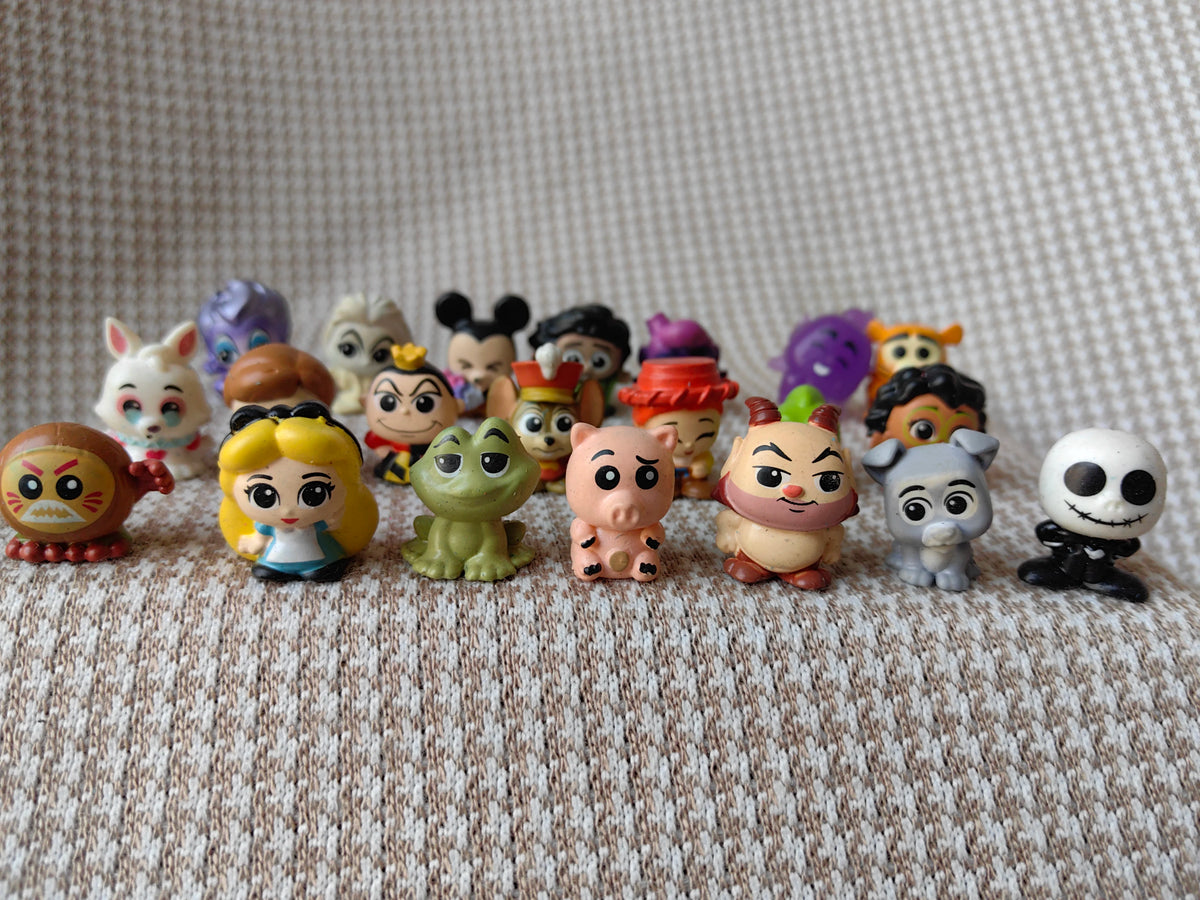 6Pcs mini PVP lovel movie  princess pets software Figure Model Limited Collection Toy Gift For Child Boy Girl Adult