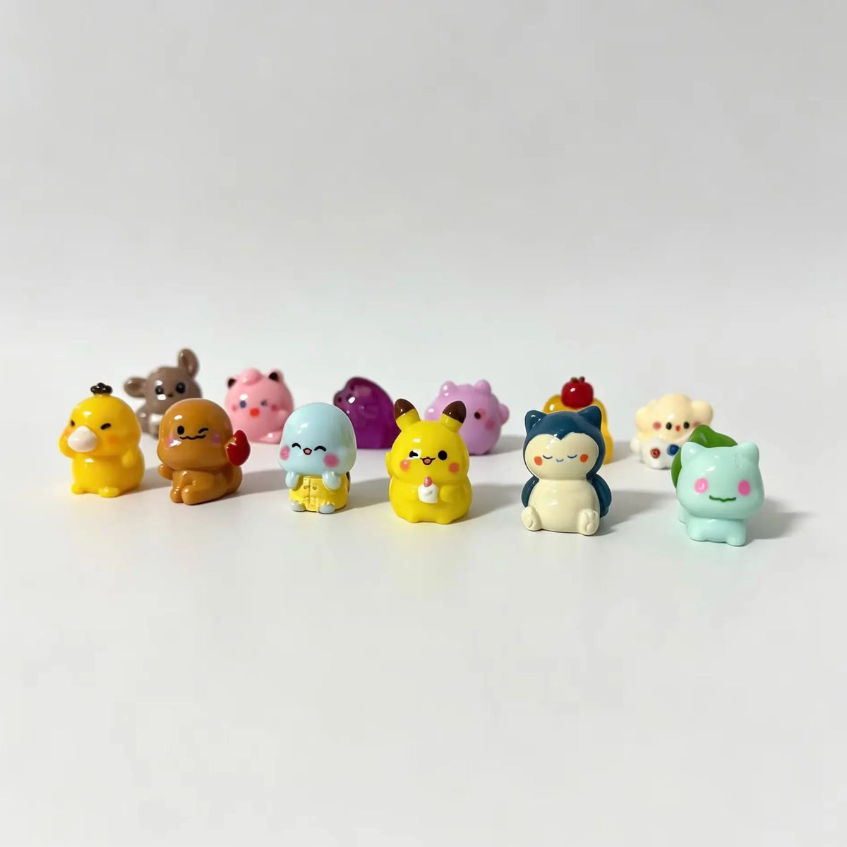 12pcs of Anime Character mini Set, Cute Pocket Monster mini Decoration, Suitable for Wholesale Purchase by Enthusiasts