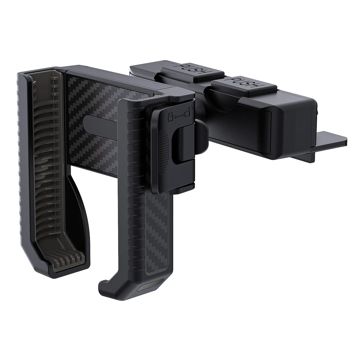 360 Degree Rotation Universal Car CD Slot Phone Stand One-Touch Release Car Phone Holder for IPhone 12-16 Pro Max Samsung Xiaomi
