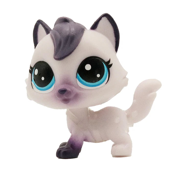 Buy 5 Get 2 Gifts 4-5 cm Loose Old Pet Shop Toys Cat Puppy Kitten Figure Mini Toy Figures Classic Little Pet Toys