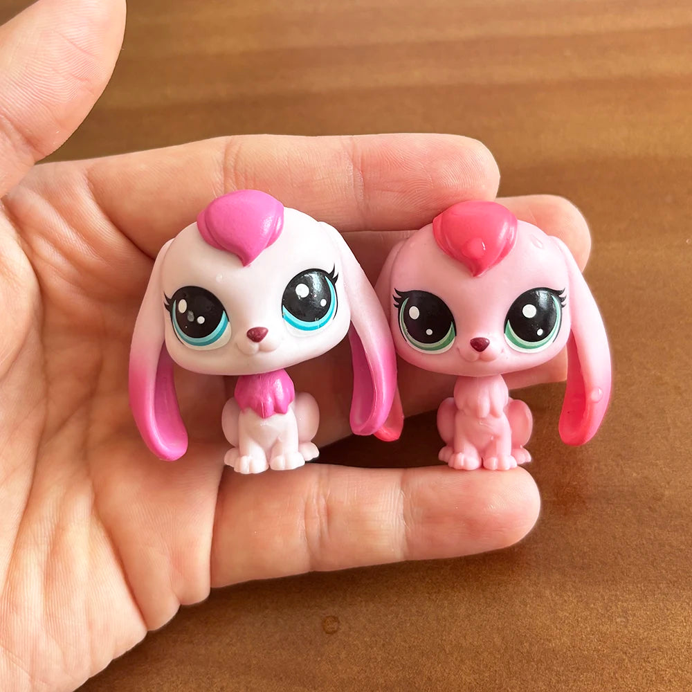 Buy 5 Get 2 Gifts 4-5 cm Loose Old Pet Shop Toys Cat Puppy Kitten Figure Mini Toy Figures Classic Little Pet Toys