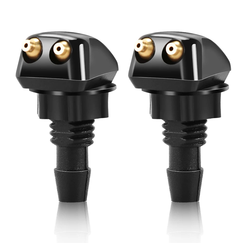 2 Pcs Car Water Spray Jet Nozzle For mitsubishi pajero outlander xl montero lancer triton l200 galant 8 asx grandis