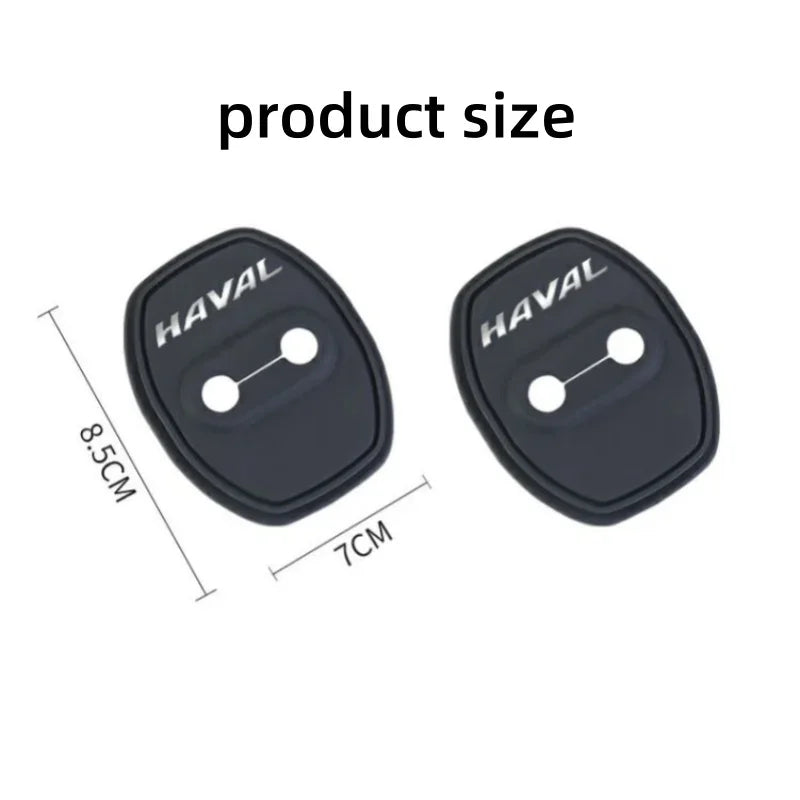 4PCS Car Door Closing Sound Deadener Damper Antirust Protective Covers For Haval H6 H9 Jolion H2 Car Accessories