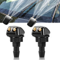 2 Pcs Car Water Spray Jet Nozzle For mitsubishi pajero outlander xl montero lancer triton l200 galant 8 asx grandis