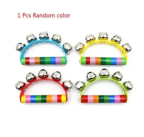 Kids Wooden Musical Instrument Toys Educational Montessori Early Learning Toys Baby Rattle Bell Drum Xylophone Toy Children Gift