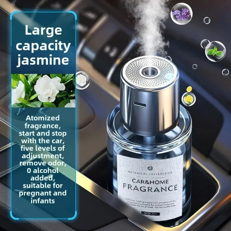 Smart Car Nano Aromatherapy Sprayer，160ml Perfume Container，Auto On/OffBaby-Mom Friendly，Healthy Plant Extracts for Vehicle