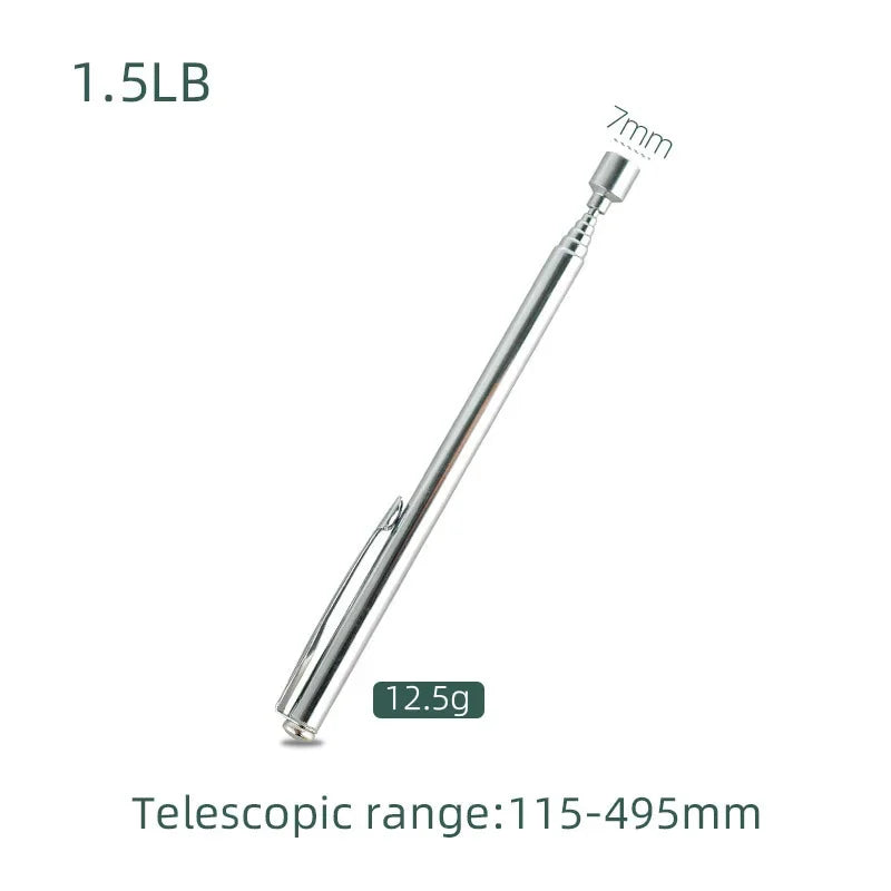 Flexible Magnetic Pickup Tool Extendable Magnetic Handheld Stick with Non-Slip Handle Retrieval Tools for Pick-up Screws Nuts