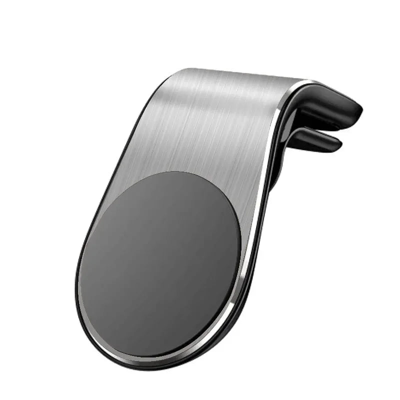 Metal Magnetic Car Phone Holder Mini Vent Clip Super Magnetic Car Phone Holder Mobile Phone Mount for IPhone 12 13Samsung Huawei