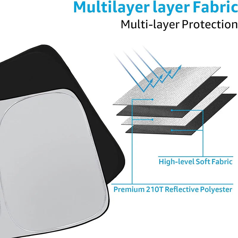 For BMW X1 2023 2024 2025 2026 Car Windshield Sunshade Cover Front Window Sun Shade Visor UV Protection Accessories