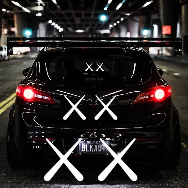 наклейки на автомобиль Car Sticker Eyes Funny Modified Car Stickers Decorative Stickers Glass Decorative Cool Vinyl Car Sticker