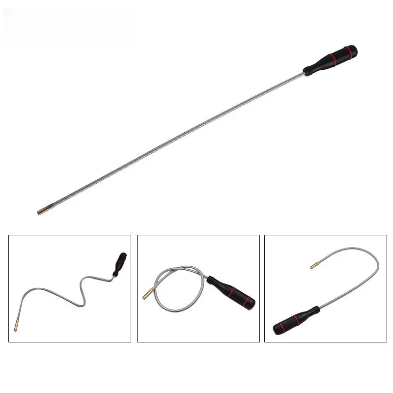 Flexible Magnetic Pickup Tool Extendable Magnetic Handheld Stick with Non-Slip Handle Retrieval Tools for Pick-up Screws Nuts