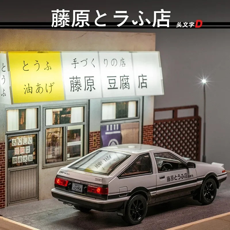 TAKARA TOMY TOMICA 1/32 Scale Models Collection Toyota AE86 Car Toy Fans Collect Birthday Gifts