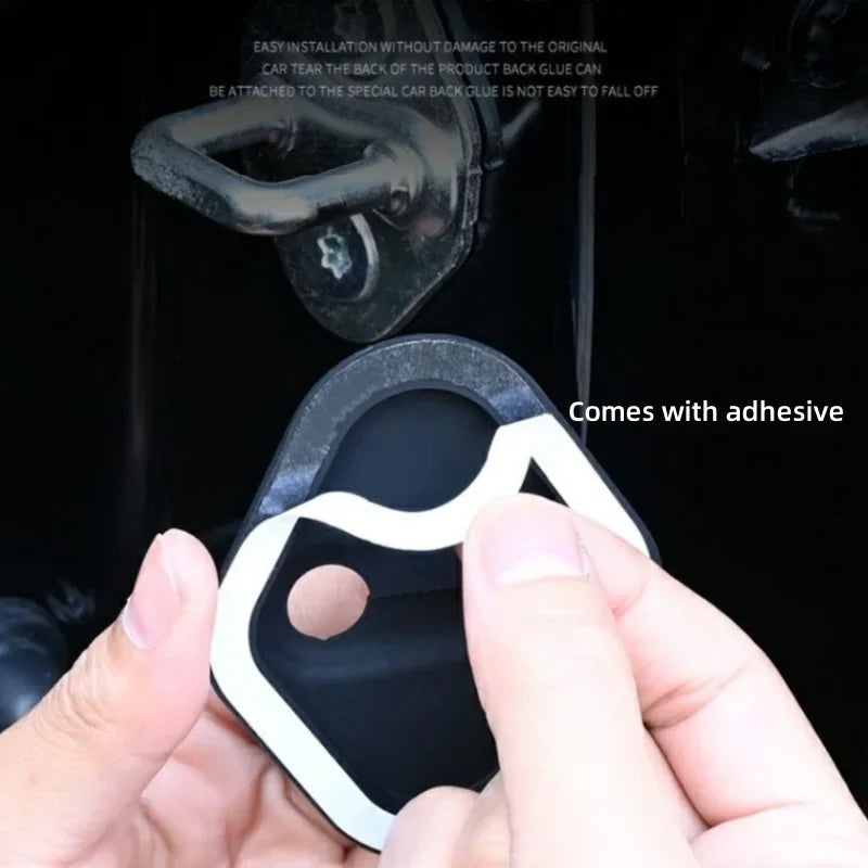 4PCS Car Door Closing Sound Deadener Damper Antirust Protective Covers For Haval H6 H9 Jolion H2 Car Accessories