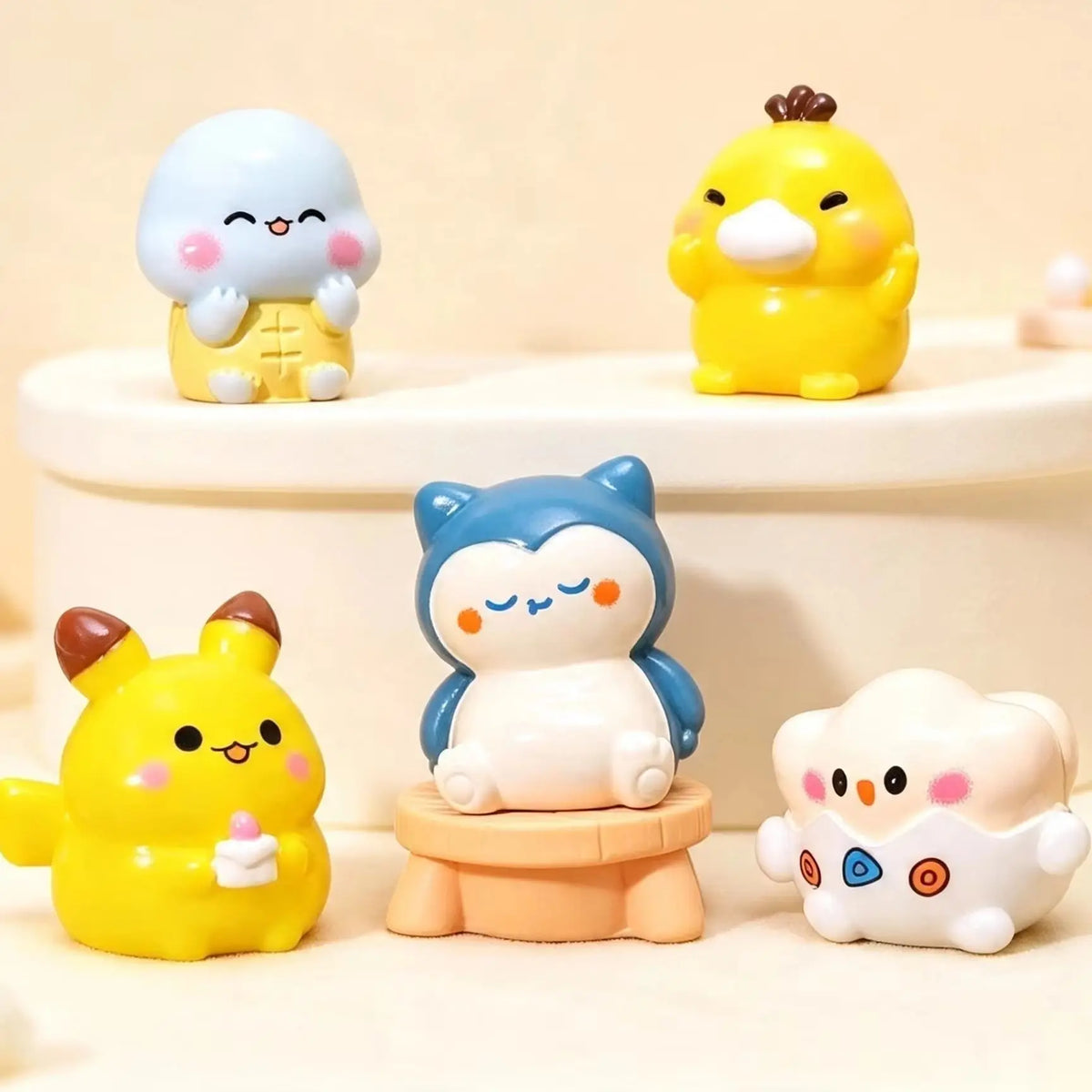 12pcs of Anime Character mini Set, Cute Pocket Monster mini Decoration, Suitable for Wholesale Purchase by Enthusiasts