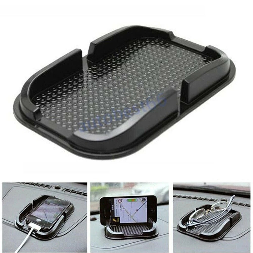 Car Mobile Phone Holder NonSlip Dashboard Mat Pad Anti-Skid Sticky Grip Mount Automotive Accessories