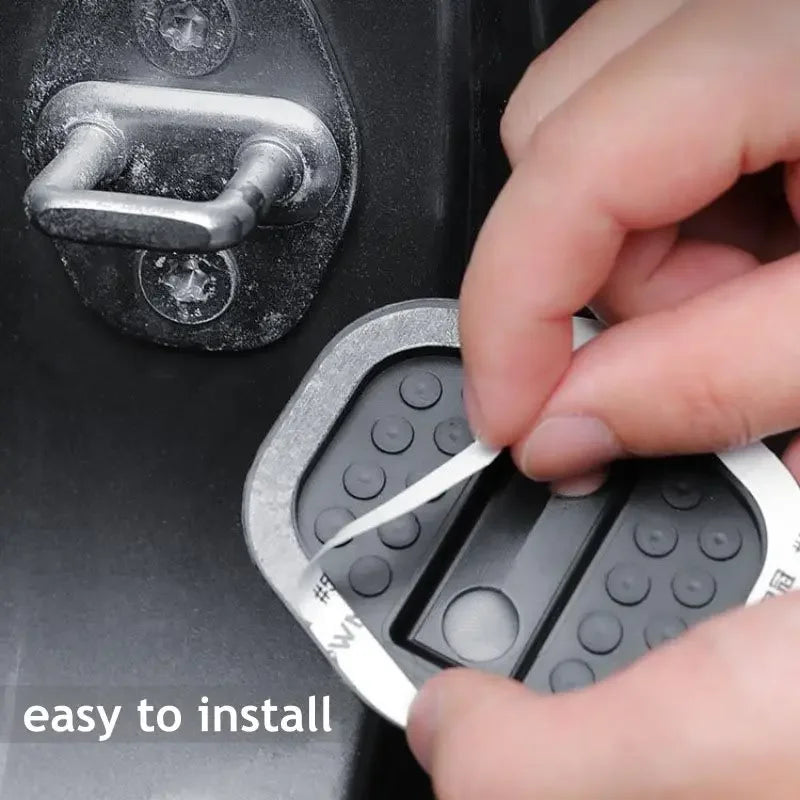 4PCS Silicone Door Lock Protector Cover For Leapmotor B10 C10 T03 Lafa 5 Car Exterior Accessories