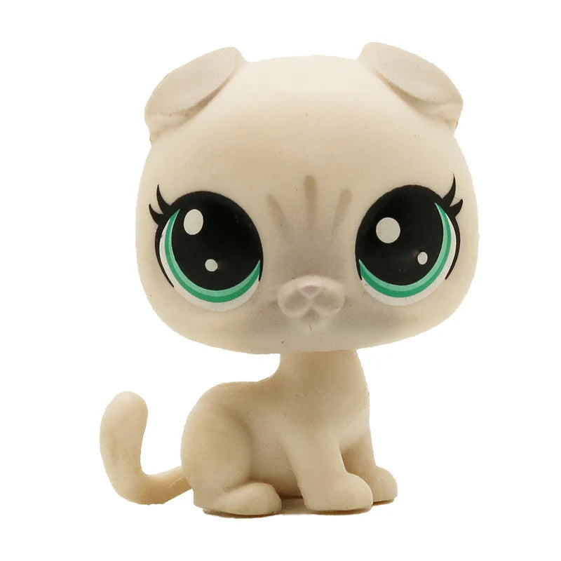 Buy 5 Get 2 Gifts 4-5 cm Loose Old Pet Shop Toys Cat Puppy Kitten Figure Mini Toy Figures Classic Little Pet Toys