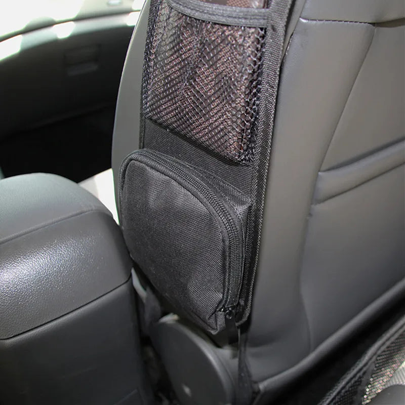 JFBONIN 1 Piece Car Seat Back Hanging Bag Oxford Cloth Waterproof Thermal Pressure Resistant Handle Side Storage Bag Vehicle