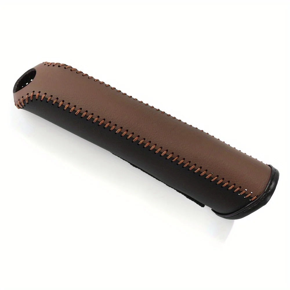 PU Leather Car Handbrake Cover Set - Protective Gloves for Your Car Interior