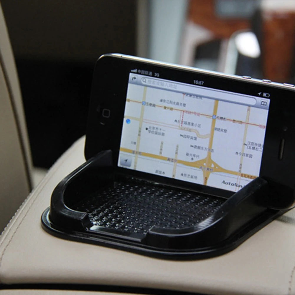 Car Mobile Phone Holder NonSlip Dashboard Mat Pad Anti-Skid Sticky Grip Mount Automotive Accessories