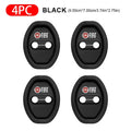 2/4pc Mute Damping Cushion Silicone Car Door Lock Buckle Cover FIAT 500 Ducato Panda Grande Punto Tipo Abarth Pulse 500L 600