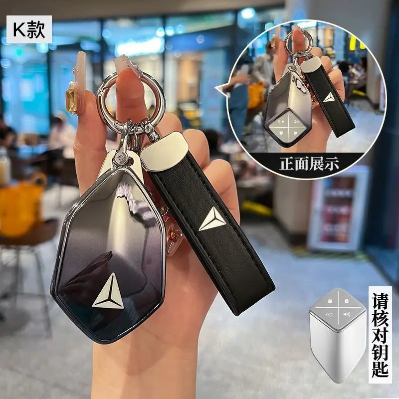 For Changan Deepal S07 S7 SL03 2023 2024 2025 Car Key Case Cover Ladies Key Chain Remote Protection Shell Keyless Accessories